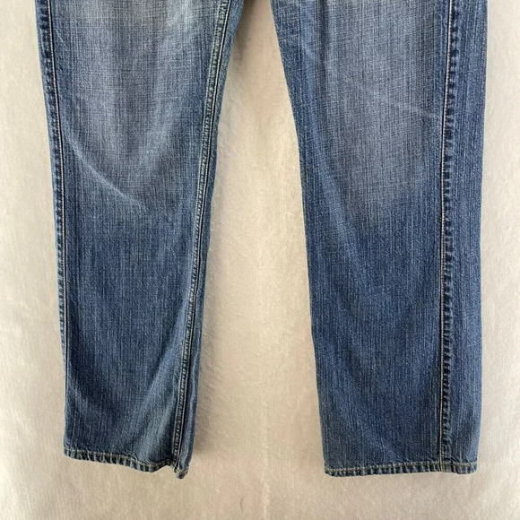 Dockers Jeans Men's 36x34 Blue Medium WashDenim Classic Fit Straight Leg  Button - Picture 7 of 10